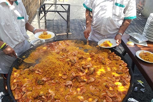 Paella bij Ayo